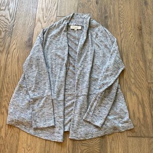 LOFT shawl collar open cardigan